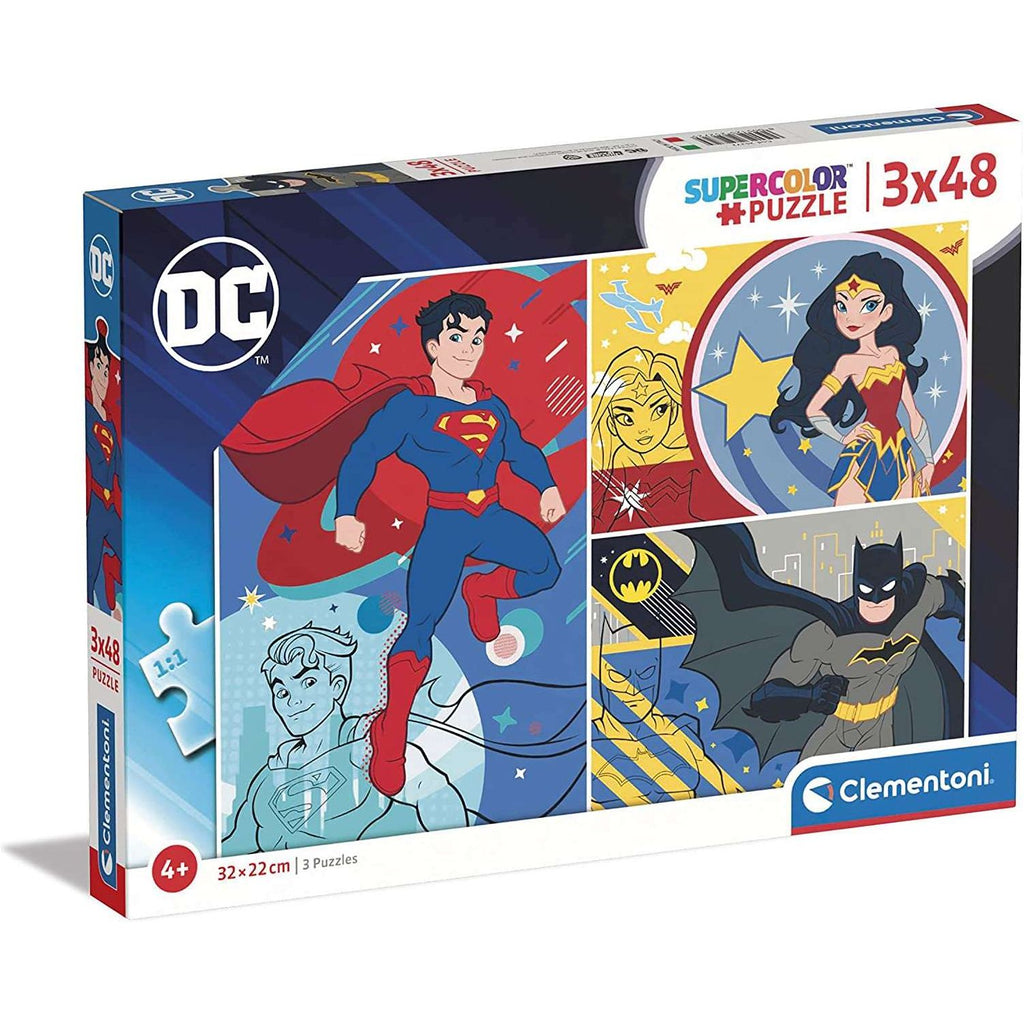 DC COMICS 3X48 PUZZLE    [25272]