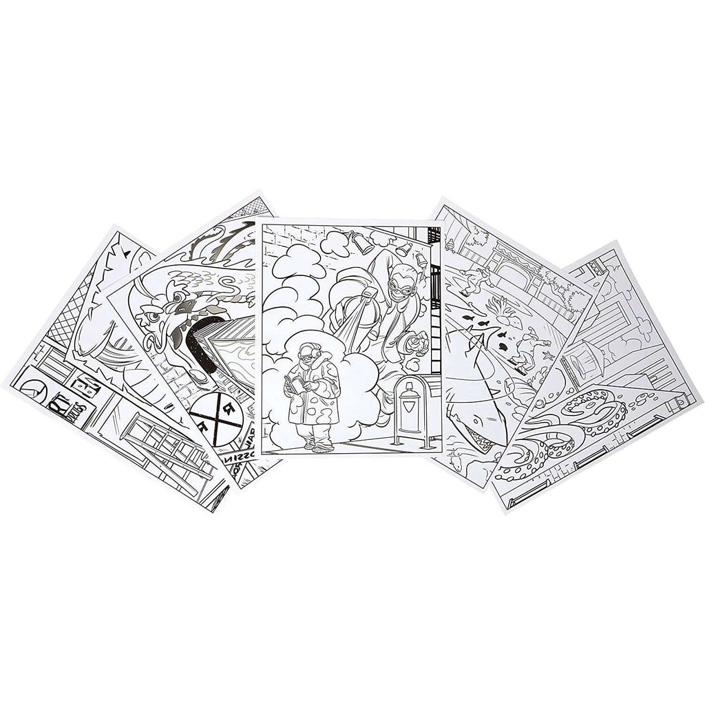 ART WITH EDGE - ART IN THE STREETS ADULT COLOURING BOOK  [0591]