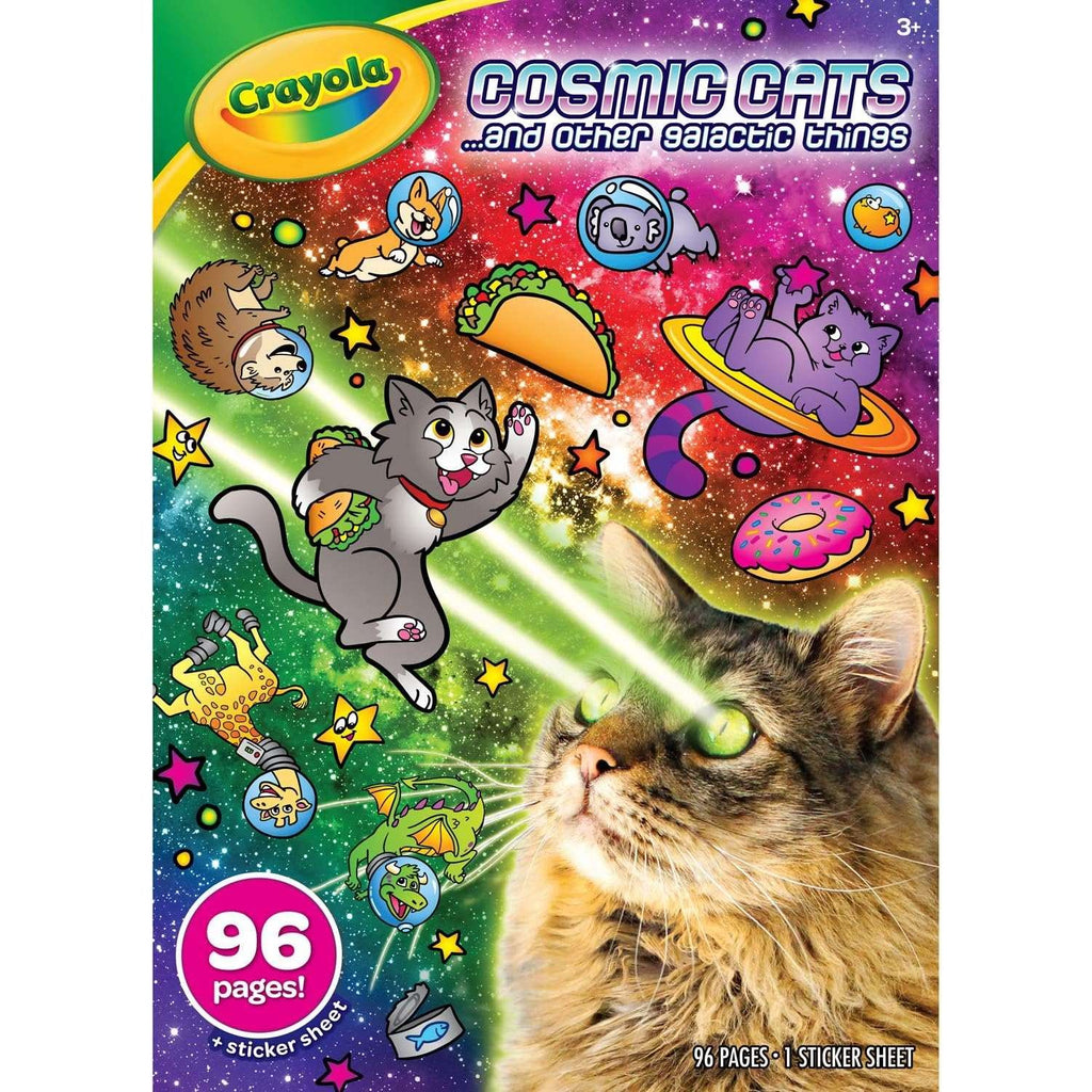 COSMIC CATS COLOURING BOOK [1462]